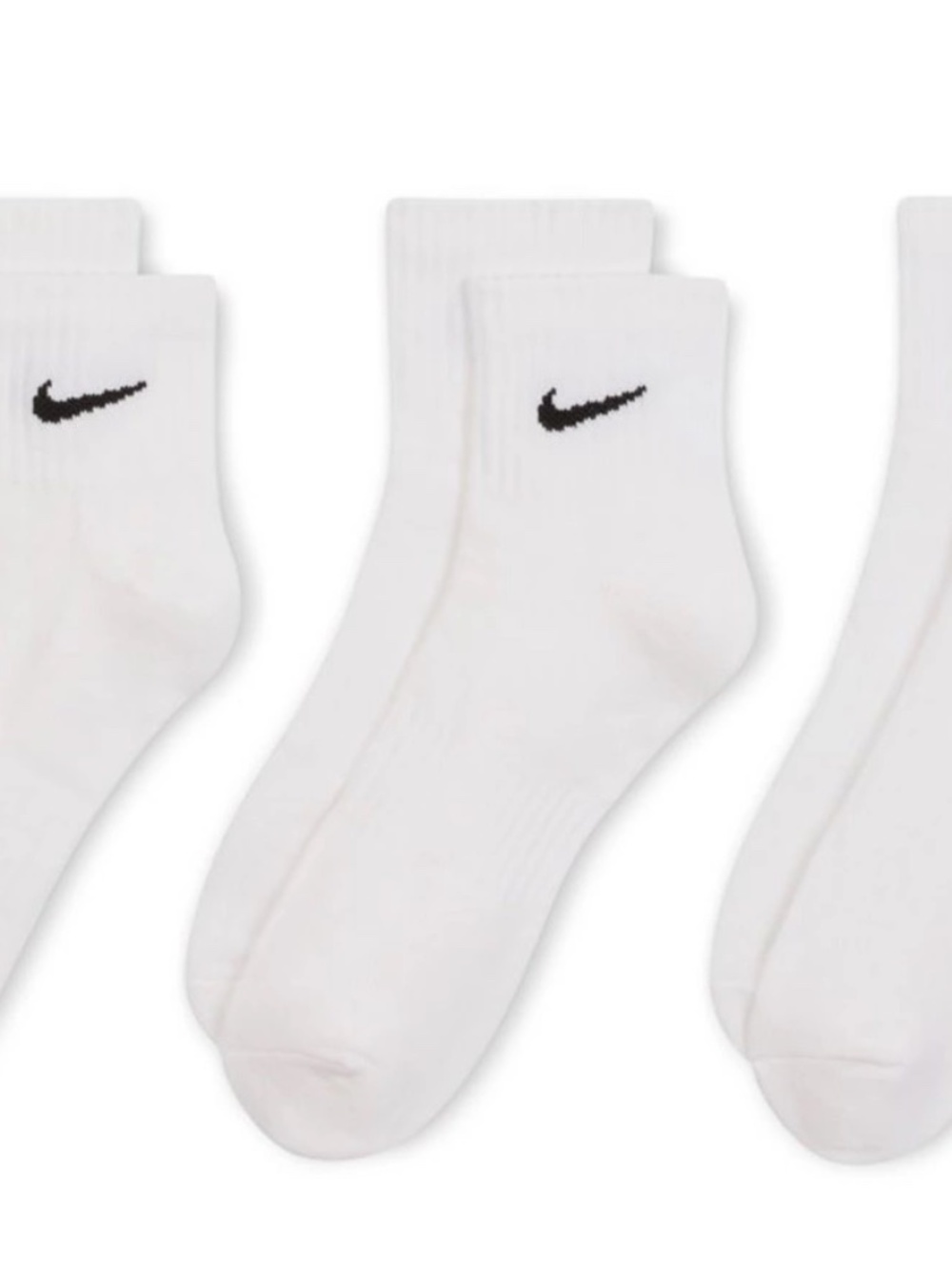 Nike Everyday Plus Crew (3 Pairs), Small